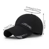Mens Hat for Fish Outdoor Classic Line Cap Sport Solid Color Sun Spring Summer Snapback