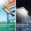 240cob solar lâmpada ao ar livre PIR Motion Sensor controle remoto LED IP65 luz de rua solar à prova d'água para luzes da noite da parede do jardim