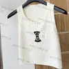 Gilet di paillettes di classe Tees Tanks Summer Tops Girls Sleeveless Tee 2 colori Hip Hop Women Vest Luxury Tee Clothing