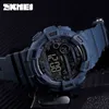 2022 Skmei Sport Men Moda Digital Wristes Mens Semana Data Stop Relogio Digital 2Time Countdown Montre Homme Y220707