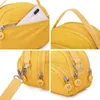 2021 European Fashion Washed Nylon Oxford Printed Shoulder Bag Designer New Handbag Multifunction Casual Small Bag X220331