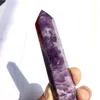 Decorative Objects & Figurines Natural Crystal Lepidolite Column Point Quartz Mineral Stone Healing Obelisk Wand Home Decor DIY Gift Decorat