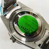 Role Es 2824 c 3135 n Orologio di lusso Data Aaaaa Orologio meccanico da uomo Log Arch Bianco Verde Luminoso Acciaio raffinato Macchinari completamente automatici 40 mm