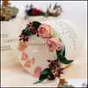 Scented Candle Home Fragrances Decor Garden Creative Aromatherapy Candles Soy Wax Romantic Pillar Christmas Decoration Drop Delivery 2021