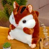 CM Śliczna Plush Symulacja zabawka Symulacja Fat Mysz popowa miękka kreskówka Animal Poduszka Kawaii Birthday Prezent dla dzieci J220704