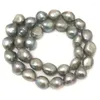 Colliers ras du cou pouces 11-13mm, perles baroques blanches naturelles, brins amples