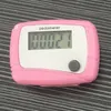 Podomètre LCD de poche Mini podomètre à fonction unique compteur de pas compteur d'utilisation de santé Jogging en cours d'exécution pratique et pratique