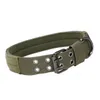 Taktischer Hundehalsband Hochleistungs -Arbeitstraining mit militärisch mit Metallschnalle