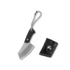 Mini Kitchen Knife Portable Stainless Steel Knifes Demolition Express Collection Cut Fruit Keychain Ornament Gift AA