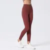 2022 Damen-Leggings Designer Sexy Yoga Pantspants Bag Hip Library Bekleidung Hohe Taille Align Sport Gym Wear Legging Elastic Fitness