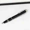 YAMALANG Luxury pens and Crystal head cover black roller ballpoint fountain pen with gift Refill