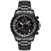 2022 Montre Hommes Top Marque De Luxe Sport Montre-Bracelet Chronographe Militaire En Acier Inoxydable Wacth Mâle cadeau