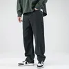 Single Road Hommes Baggy Jeans Mode Surdimensionné Hip Hop Denim Pantalon Homme Streetwear Coréen Pantalon Bleu Pour 220328
