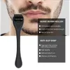 DRS 540 Dermaroller Men Beard Growths Derma Roller Men's Hair growth Nourishing Anti Hair Loss Black Microneedle rollers