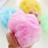 Sublimatie Zachte Body Bubbels Spons Bad Ball Nylon Scrubber Loofah Mesh Net Balls Reinigingssponsen Multi-Color Bath Flower Badkamerbenodigdheden