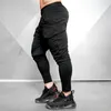 Solide Gym Pantalons de survêtement Joggers Pantalons Hommes Pantalons Décontractés Homme Fitness Sport Entraînement Coton Pantalon De Survêtement Printemps Automne Sportswear 220622