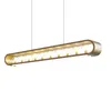 Lampade a sospensione a led moderne per sala da pranzo Cucina Lampadario bianco oro Illuminazione Lampade per soggiorno Decorazione