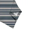 Women Dress Retro Vertical Stripes 3D Printed Vneck Loose Casual Short Sleeve Shift Dress for Female Dresses Summer 220616