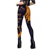 Fournitures de fête festives Halloween Party Cosplay Costume 3D Impression numérique Skinny Fitness Leggings Holloween Carnival Night Ladies Hip Lift Yoga Pants ZL1246