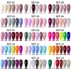 NXY Nail Gel Polish Set Lila Naken Söt av UV-lacker för manikyr Behöver det härdad bas toppkit 0328