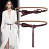 Riemen mode riem dames taille lange gemakkelijke slijtage accessoires Koreaanse stijl knoop taillebandbelts