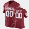 American College Football Wear NCAA Oklahoma OU College Maillot de football cousu 2 CeeDee Lamb 24 Rodney Anderson 5 Marquise Brown 6 Baker Mayfield 1 Jalen Hurts 10 Th