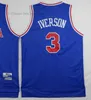 Młodzieżowe męskie koszulki do koszykówki 3 Allen 6 Julius Iverson Erving Retro Jersey