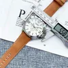 Relógios o relógio masculino de peinahai infantil adota um tamanho de couro mecânico