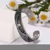 Skyrim Viking Bangle Endless Love Buttons Tree of Life Birds Stainless Steel Cuff Magnetic Therapy Bracelet Men Women Jewelry Gift8703942