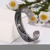 Skyrim viking bangle أزرار الحب لا نهاية لها شجرة الحياة الطيور الكفة الفولاذ المقاوم للصدأ سوار العلاج المغناطيسي الرجال النساء المجوهرات الهدية 7357483