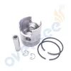 Conjunto de anel do kit de pistão Assy 677-11631 677-11630 647-11610 Peças FIT YAMAHA RETIVO DA YAMAHA 5HP-8HP 50MM