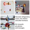 Dragonfly Fridge Maignets Whiteboard Blackboard 30 mm Glass Cabochon Cartoon Animaux Magnétique Stickers Home Decor