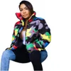 2022 Winter Women Festival Down Bubble Coat Top Warm Thick Parka Couple Wear Crop Puffer Jacket 4XL