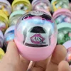 Påsköverraskning Egg Capsule Ball Toy Colorful Movable Easter Egg Toys For Baby Kids Gift Random Delivery 47x55MM9911733