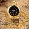 Pocket horloges 8 typen antieke retro Romeinse cijfers Display Quartz Watch Men Fashion ketting hanger klok verjaardag kerstcadeaus iris22