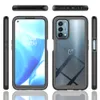 Protection intégrale robuste avec étuis antichoc pour film d'écran PET pour OnePlus Nord N200 N100 N10 5G Couverture arrière en acrylique transparent