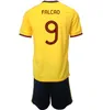 Conjuntos de camisas de futebol de qualidade tailandesa personalizadas 22-23 com calções de futebol 10 James 9 Falcao 11 Cuadrado 7 Bocca 8 Aguilar 6 C.Sanchez 19 Zapata 13 Guarin WEAR