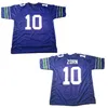 16 Joe Montana 42 Chris Warren 55 Brian Bosworth 10 Jim Zorn Stitched Football Jersey Blue colour White Men Jersey S-XXXL