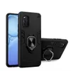 Phone Cases For Samsung S10 LITE M40S 11 31 A11 41 31 12 02 32 52 72 42 03 S20FE With TPU&PC 360 Degree Rotating Ring Car Bracket CD Pattern Iron Sheet Camera Protection Cover