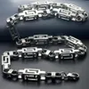 Chains 8mm Cool Stainless Steel Men's Gold Tone Byzantine Necklace ChainChains