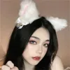 4 teile/satz Schöne Katze Ohr Haar Tragen Set Klaue Handschuhe Mädchen Anime Cosplay Kostüm Plüsch Katze Pelz Ohr Haarband nacht Party Club Stirnbänder GC1316