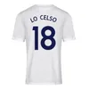 2021 2022 Kane Son Camisetas de fútbol para hombre Nuevo HOJBJERG Inicio Blanco Camiseta de fútbol visitante LO CELSO DELE BERGWIJN LUCAS NDOMBELE Uniformes de manga corta