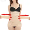 Corsett 3 in 1 postpartale Bauchband Schwangerschaftsbauchbauchbauchbeckengürtel -Wrap -Tailer -Trainer Erholung Verband Bandage Körper Shaper L220802