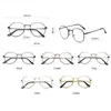 Fashion Sunglasses Frames Eyeglasses Frame Round Glasses Optical Full Rim Alloy Eyewear For Men And Women Prescription Eye SpectaclesFashion