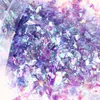500g Holographic Mixed Shell Paper Chunky Nail Glitter Sequins Sparkly Flakes Slices Manicure Body Eye Face Glitter 220525