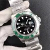 2 styl 41 mm zielony ceramiczny zegarek męski VSF Cal.3235 zegarki ETA Men 126610 Data nurkowania stalowego 126610LV wodoodporne zegarek