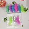 2022 nieuwe kleine lichtgevende Fidget Slug decompressie speelgoed rups lanyard slug kinderen vent cartoon speelgoed GRATIS Door Epack Y03