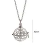Pendant Necklaces Bola Ball Angel Necklace For Women Locket Heart 80cm Stainless Steel Chain 16MM Music Chime Pregnancy Gift