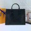 مصممو Luxurys حقائب يد أزياء نسائية متوسطة الحجم حقائب كتف تسوق بيضاء منقوشة حقيبة يد نسائية حقائب تخزين يومية