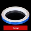 1pc 8 Stickers Meter Auto Styling Reflecterende Streep Tape Motorfiets Bike Body Rim Wiel Tape Blauw / Rood / Geel